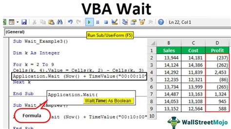 VBA Wait Loop Techniques